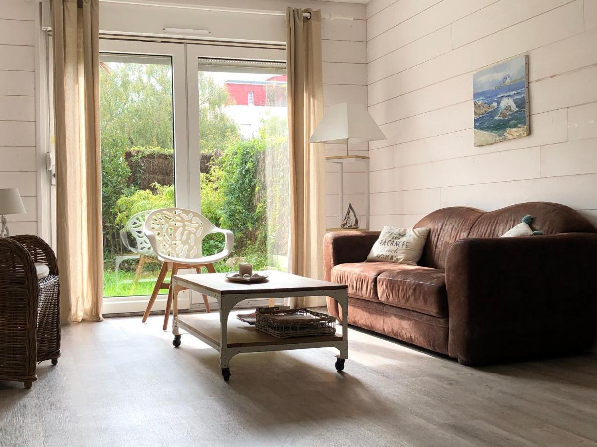 Bel appartement en rez-de-jardin à 100m des plages Saint-Nazaire  Buitenkant foto