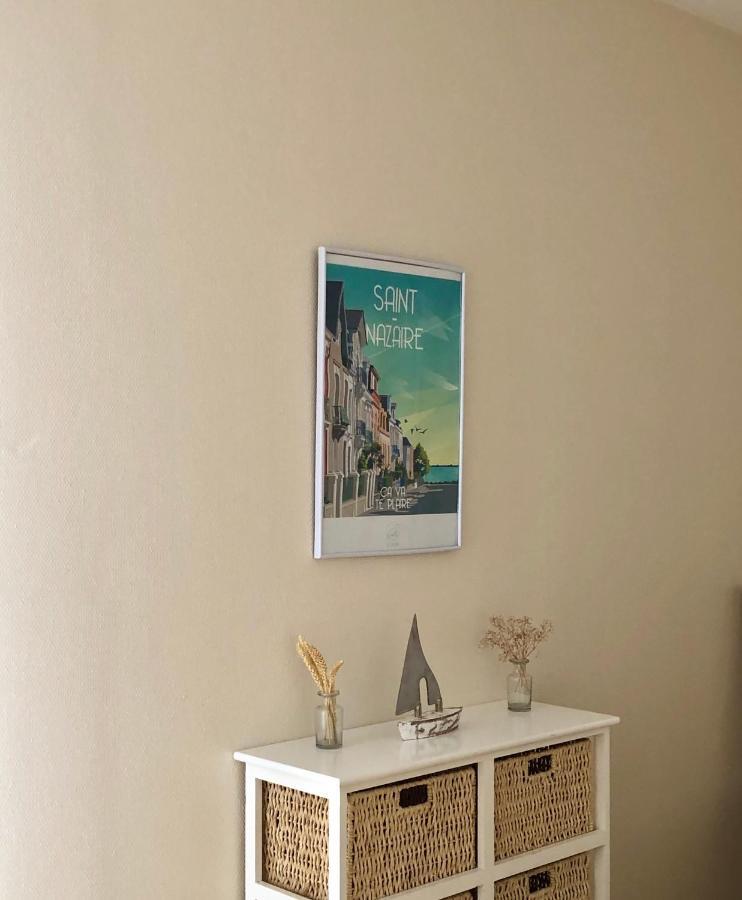 Bel appartement en rez-de-jardin à 100m des plages Saint-Nazaire  Buitenkant foto