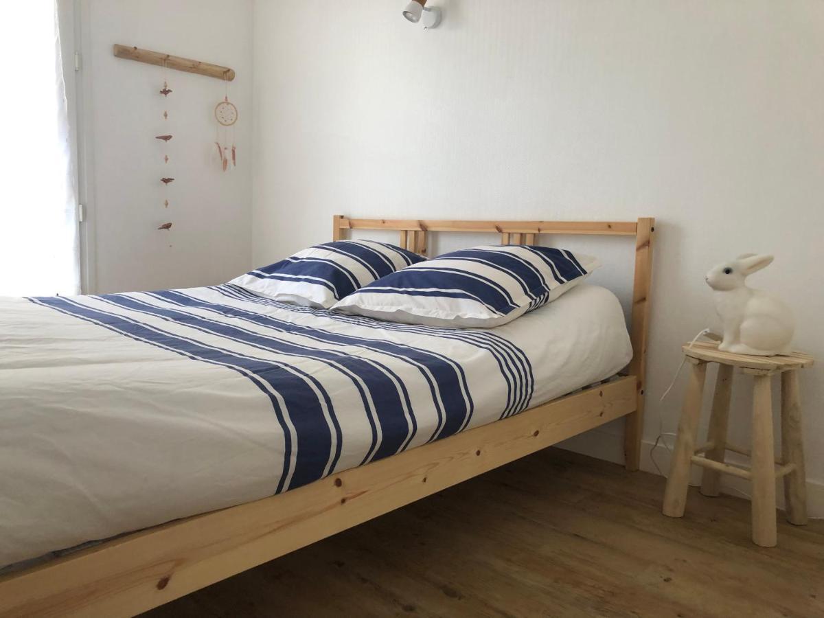Bel appartement en rez-de-jardin à 100m des plages Saint-Nazaire  Buitenkant foto